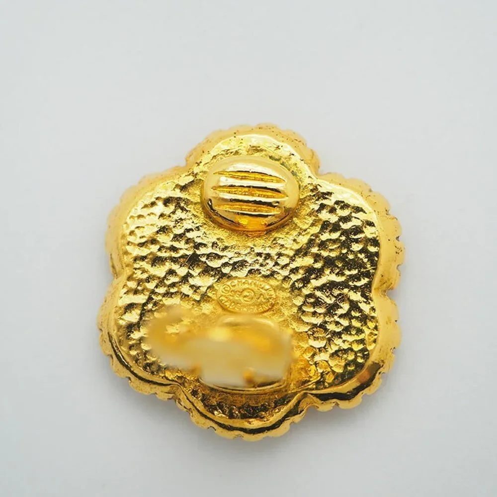 CHANEL Gold Earrings